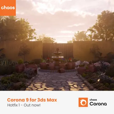 Chaos Corona 9 Hotfix 2 For 3ds Max 2016-2024 [Apr 26, 2023, ENG.