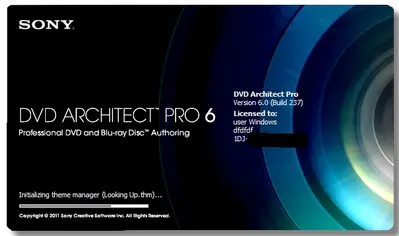 Sony DVD Architect Pro
